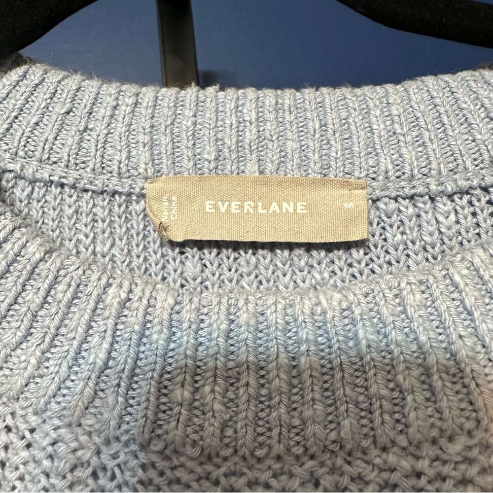 Everlane Heather Gray Crew Neck Sweater - Picture 2 of 4